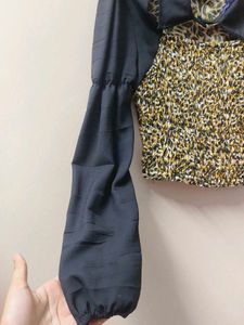 Crop Top with Unique Print