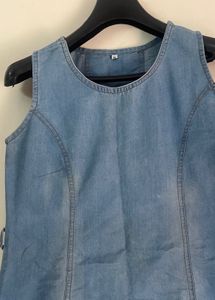 Denim One Piece Or Kurta