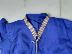 Royal Blue Indian Outfit