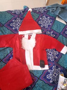 Santa Drapery for kids in Christmas not use offer