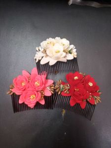 flower hairclip