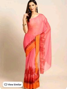 Kalini Pink and burgundy saree
