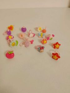 Cute Kids Rings Set &amp; Beads bracelet