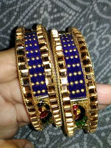 Navratri Vibrant Peacock Bangle