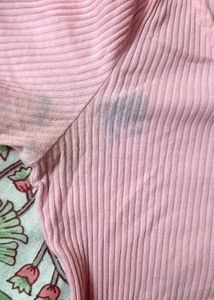 H&amp;M Top Pink Size 34 &amp; SASSAFRAS Jeans 30
