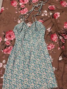 Cute Floral Mini Dress