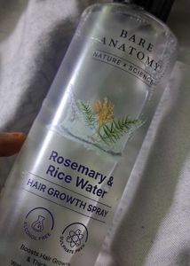 Bare Anatomy Rosemary & Rice Water Hair Spray