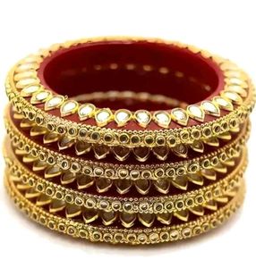 🆕️ Exquisite Kundan Bangle Set