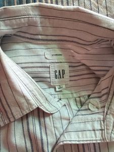 GAP Striped Button-Down Shirt