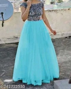 Stunning Sequin &amp; Tulle Gown