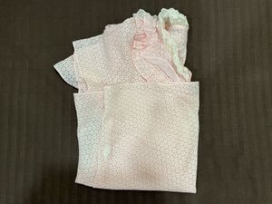 Cute Pink Lace Trim Top