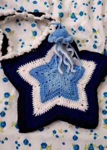 Ocean Star Crochet Bag with Charm