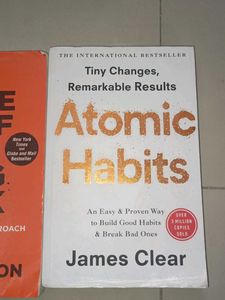 Atomic Habits And Subtle Art Of Not Giving F