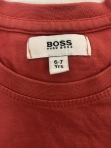 BOSS T-Shirt with Graphic Print