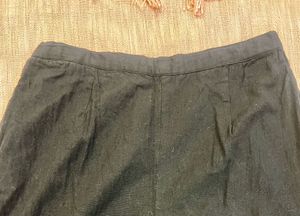 Classic Black Cotton Pants