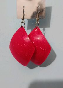 NEW  PINK COLOR WESTERN EARING