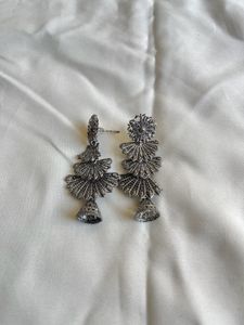 Vintage Oxidise Jhumka Earrings
