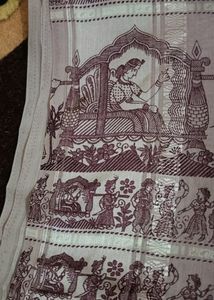 Dhola Maru Printed Saree