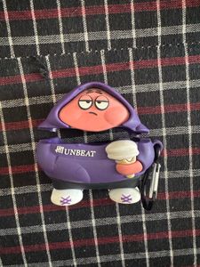 Cute Purple Character Airpods 2 Case