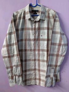 Tommy Hilfiger linen Plaid Shirt