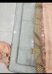 Beautiful Peach Kurta Set with Dupatta