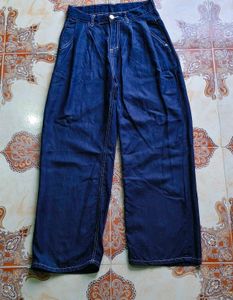 Dark Wash Wide Leg Jeans