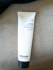 Minimalist SPF 50 Sunscreen