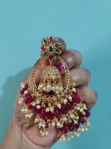 Chandhbali Ear Rings Premium Quality
