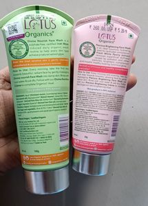 Combo OfLotus Organics Face Wash