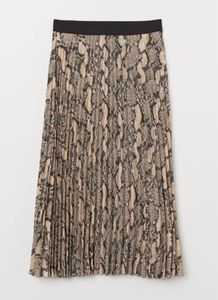 H&amp;M Snake Printed Skirt