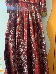 Flowy Floral Ethnic Gown