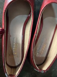 Stylish Red Patent Bellies