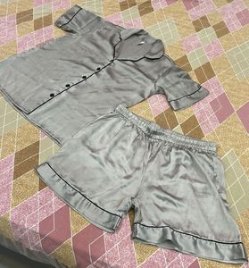 Satin Pajama Set