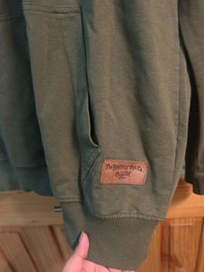 Olive Green Hoodie roadster