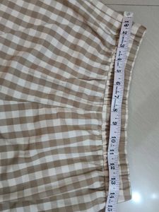 Cute Gingham Checkered Pants