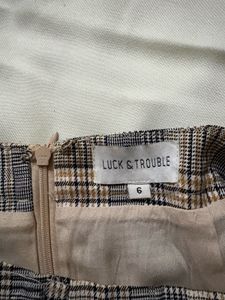 Mini Skirt with defects on the front only