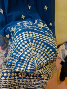 Beautiful Royal Blue ethnic gown with dupatta 🩵🩵