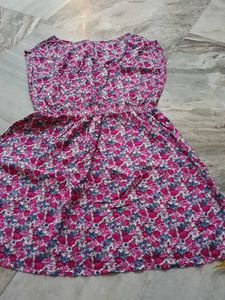 Lovely Pink &amp; Floral Kurta Set