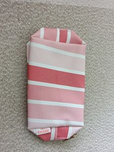 Brand New Cute Pink Stripe Pouch