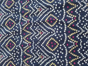 Trendy Navy Blue Printed Kurti