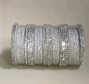 Sparkling Rhinestone Bangles set