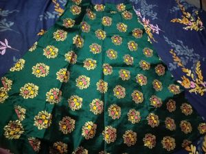 Floral Ethnic Lahga With Duppta Nd Blouse Set