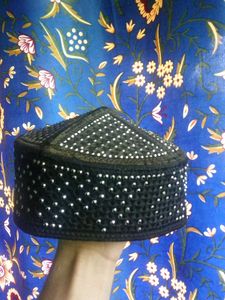 Embellished Men's Kufi Cap