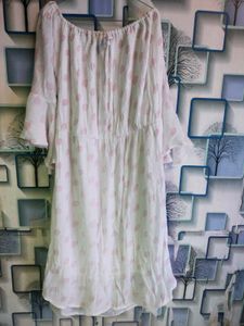 Chic Polka Dot Off-Shoulder Dress