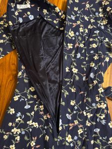 KOREAN Chic Floral Print Wrap Dress