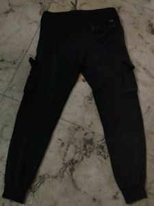 Dark Gray Cargo Joggers - Men's Size M