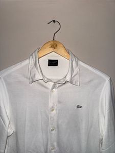 Lacoste 🐊Men's White Shirt