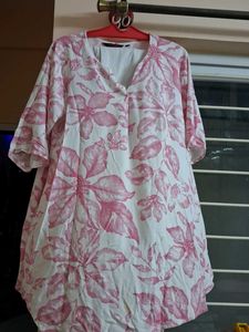 Floral Print Kurta w Free Pant