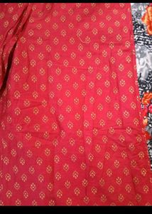 Maroon Printed Palazzo Pants
