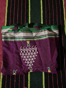 Cute Purple Ethnic Dress for Girls